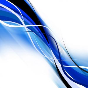 Vagues Abstraites Bleues