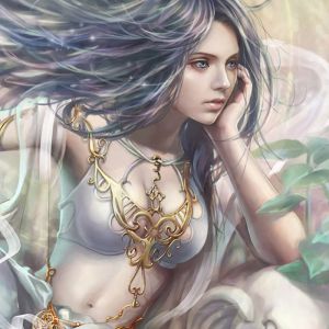 Art Fantastique d'une Femme Mystique