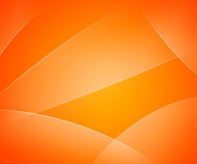 Design Abstrait Orange Vibrant