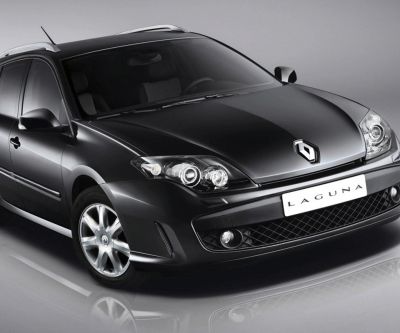 Voiture Noire Renault Laguna