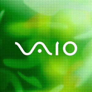 Logo VAIO Vert Abstrait