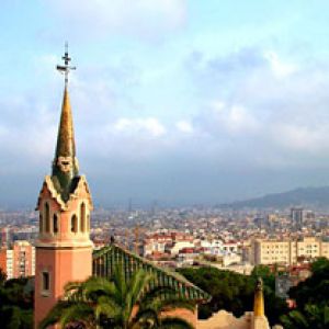 Vue de Barcelone