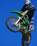 Pilote de Motocross en Action