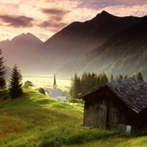 Paysage Montagnard Serein