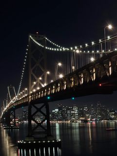 Vue Nocturne du Pont Bay