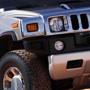 Hummer SUV Gros Plan
