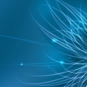 Motifs de Lumière Abstraite Bleue