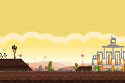 Scène de Jeu Angry Birds