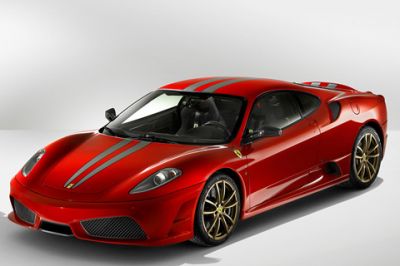 Voiture de Sport Rouge Ferrari F430