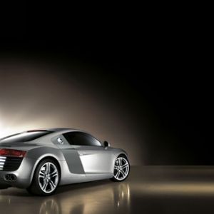 Audi R8 voiture de sport élégante