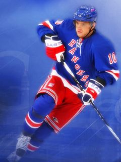 Joueur de Hockey en Action