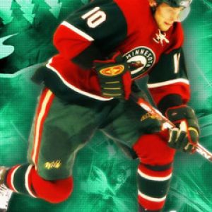 Joueur de Hockey en Action