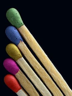 Briquets Colorés