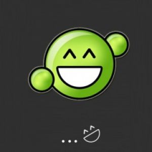 Émoji Vert Heureux