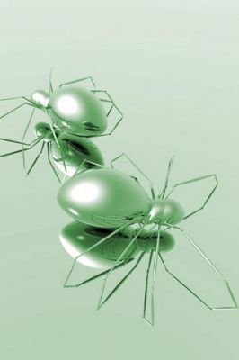 Insectes Abstraits Verts