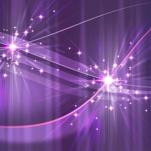 Design Abstrait Violet Éclatant
