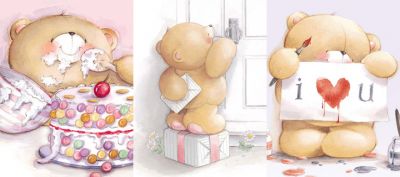 Illustrations d'Ours Mignons
