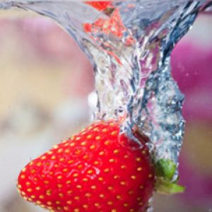 Éclaboussure de Fraise Fraîche