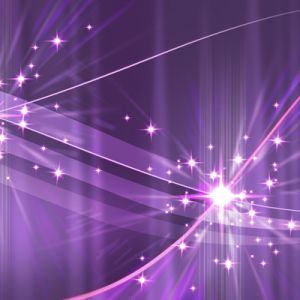 Design Abstrait Violet avec Éclats