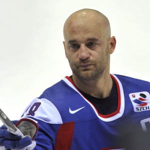 Joueur de Hockey en Action