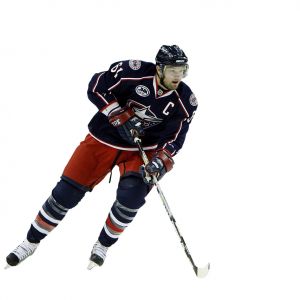 Joueur de Hockey en Action