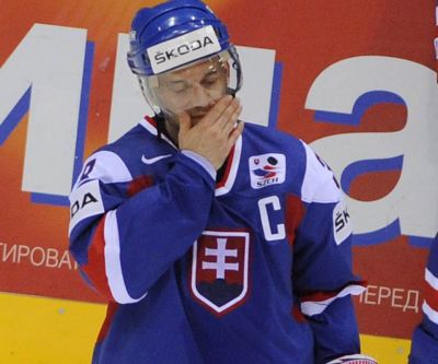 Joueur de Hockey Slovaque