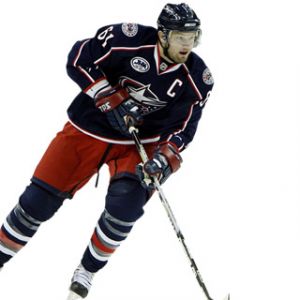 Joueur de Hockey en Action