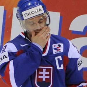 Joueur de Hockey Slovaque