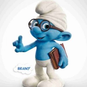 Personnage Brainy Schtroumpf