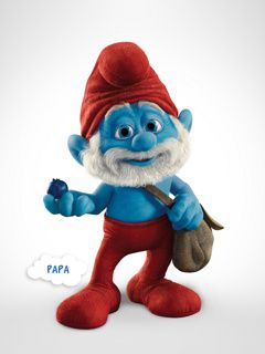 Personnage Papa Schtroumpf