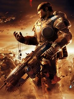 Art du Personnage de Gears of War
