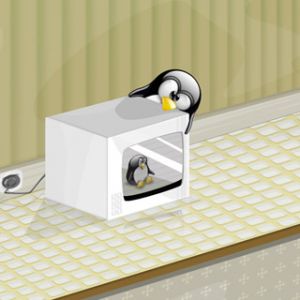 Pingouin Amusant dans le Micro-ondes