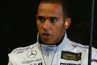 Portrait de Lewis Hamilton
