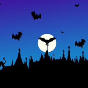 Silhouette de Nuit d'Halloween
