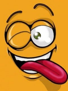 Visage de Dessin Animé Amusant