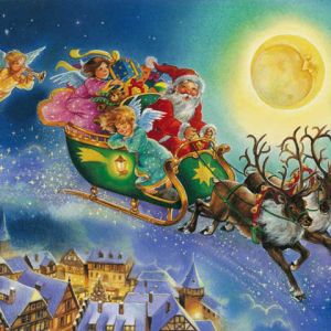 Traîneau du Père Noël
