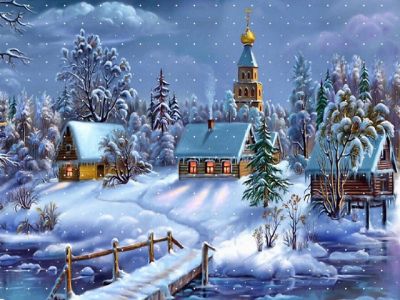 Paysage d'Hiver