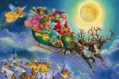 Traîneau du Père Noël