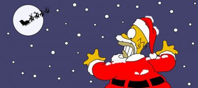 Surprise de Noël de Homer Simpson