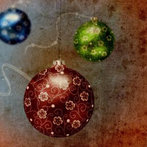 Ornements de Noël Colorés