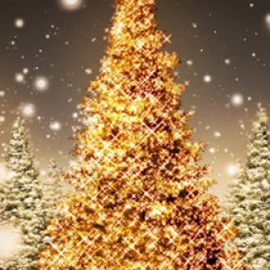 Arbre de Noël Scintillant