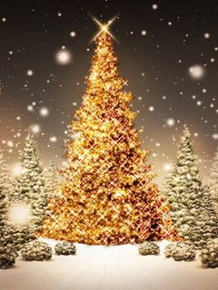 Arbre de Noël Scintillant