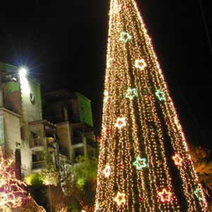 Arbre de Noël Éclairé