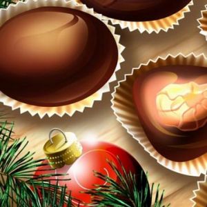 Chocolats et Décorations de Noël