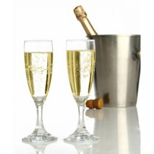 Célébration avec Champagne