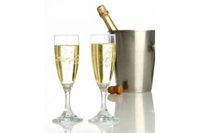Célébration avec Champagne