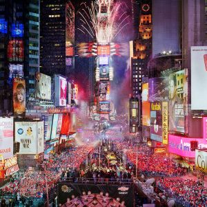 Réveillon du Nouvel An à Times Square