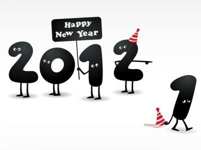 Illustration Bonne Année 2012