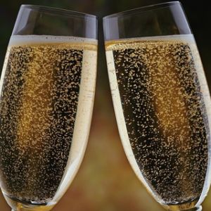 Toast au Champagne