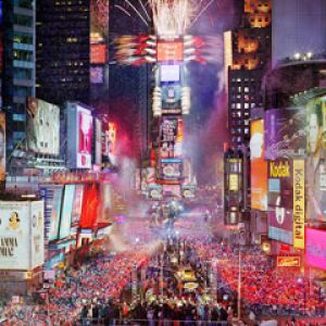 Réveillon du Nouvel An à Times Square